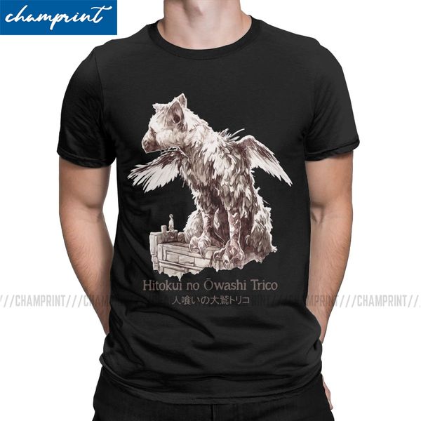 

trico t-shirts men shadow of the colossus videogame amazing pure cotton tees o neck short sleeve t shirts printed clothing