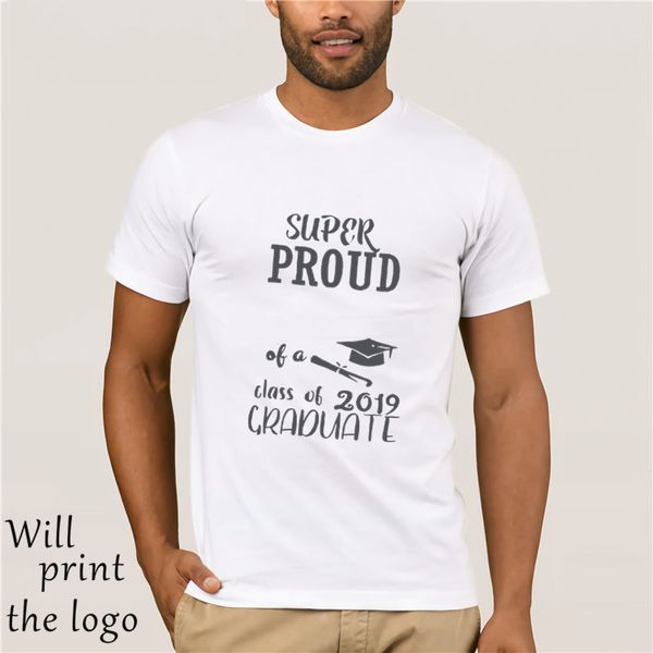 

mens premium t-shirt super proud mom - graduates - gift
