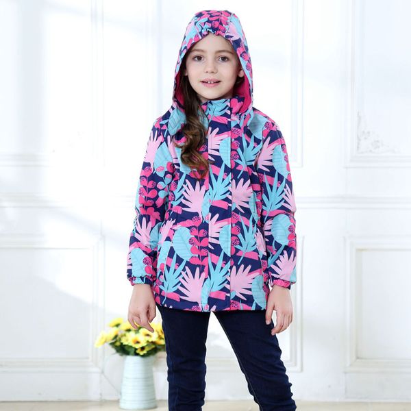 

jackets girls windproof waterproof jacket 2021 spring autumn children kids coats baby double-deck polar fleece, Blue;gray