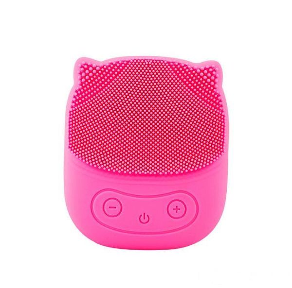 

silicone cleansing instrument new home care ultrasonic electric beauty artifact usb charging waterproof cleansing brush electric face scrubb