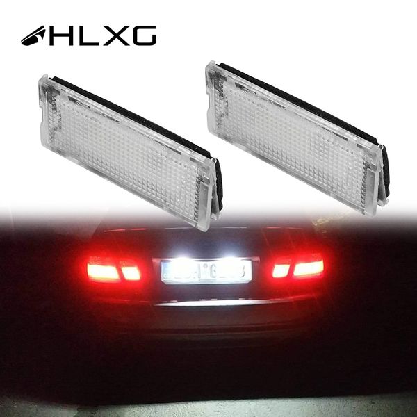 

for 3er e46 4d 1998-2003 led license plate lights canbus no error number tail lamp white bulbs for cars luces led para auto