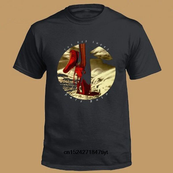 

new kate bush red shoes album pop rock singer men's black t-shirt size s to 3xl