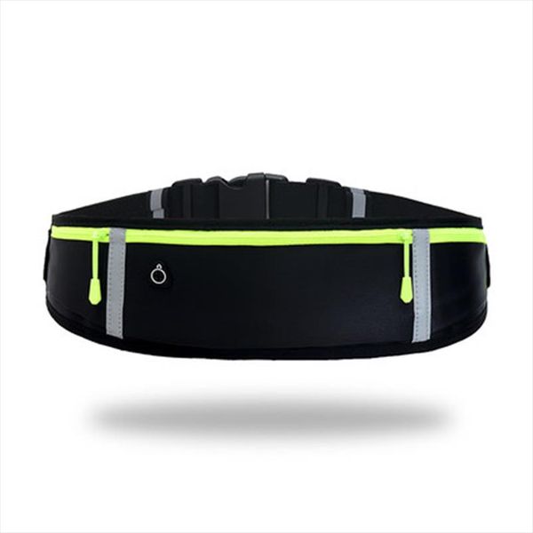 

ultra thin pocket waist belt bag man women waterproof lycra portable outdoor sports small fanny pack bum hip bag