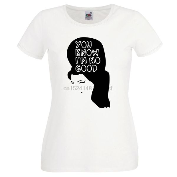 

amy winehouse t shirt you kno i m no good rip music womens graphic tshirt