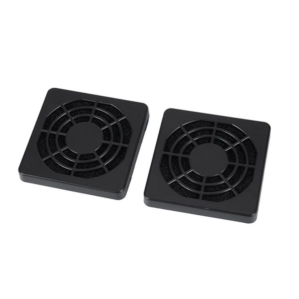 

eas-2 pcs dustproof dust filter guard grill cover for 50mm pc case fan