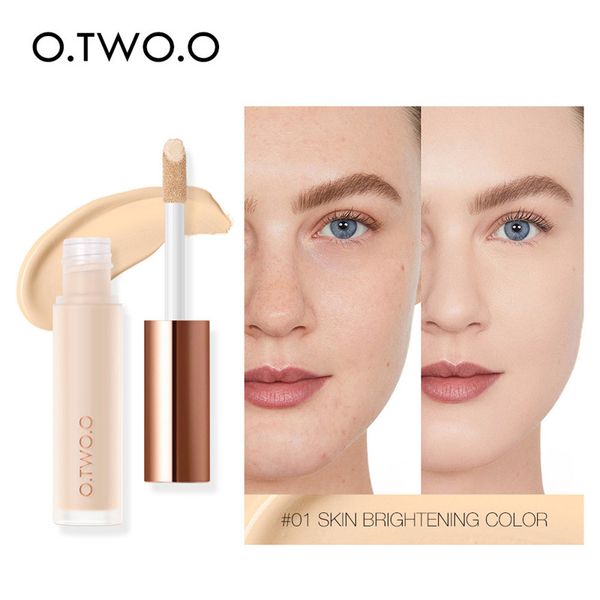 

o.two.o liquid concealer cream waterproof full coverage concealer long lasting face scars acne cover smooth moisturizing makeup 9998