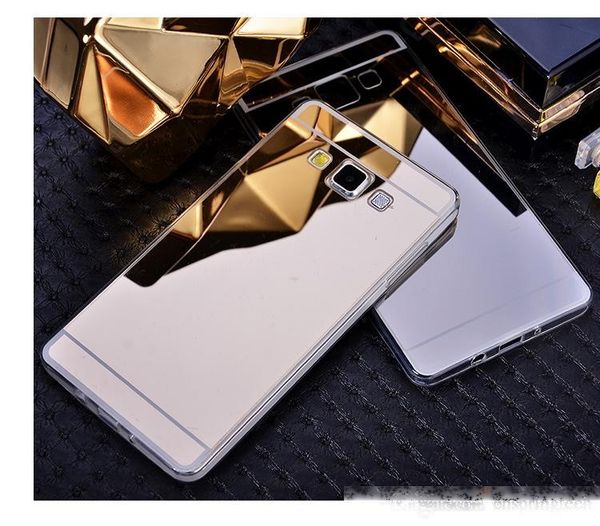 

luxury mirror electroplating soft clear tpu cases for iphone 7 iphone 6/6s plus galaxy s7 edge s6 edge 100pcs sale