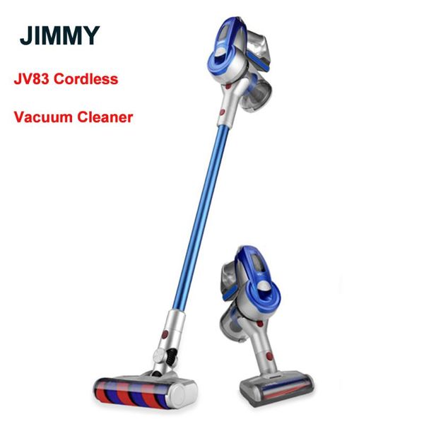 

jimmy jv83 wireless handheld vacuum cleaner 400w digital motor strong power 20kpa 135aw suction aspirador home dust collector