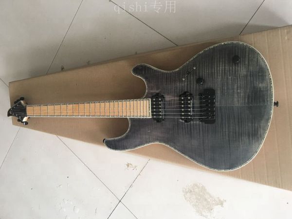 Hals durch Korpus E-Gitarre 6 Saiten hergestellt in China Ahornholz Griffbrett kostenloser Versand schön und wunderbar