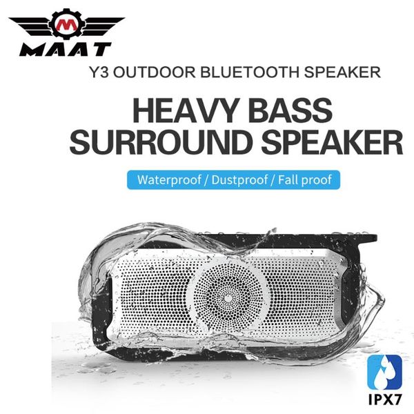 

maat bluetooth speaker portable wireless loudspeakers for phone computer stereo music surround waterproof outdoor speakers box