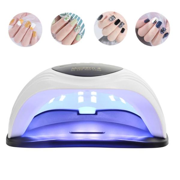 

120w high power nail dryer lamp for nails gel fast curing light with bottom lcd display 36pcs beads auto sensing manicure tools