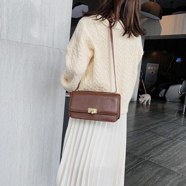 

pu leather solid women handbags women's 2020 new leather fashion messenger bag multi-function shoulder bags for female bolsa