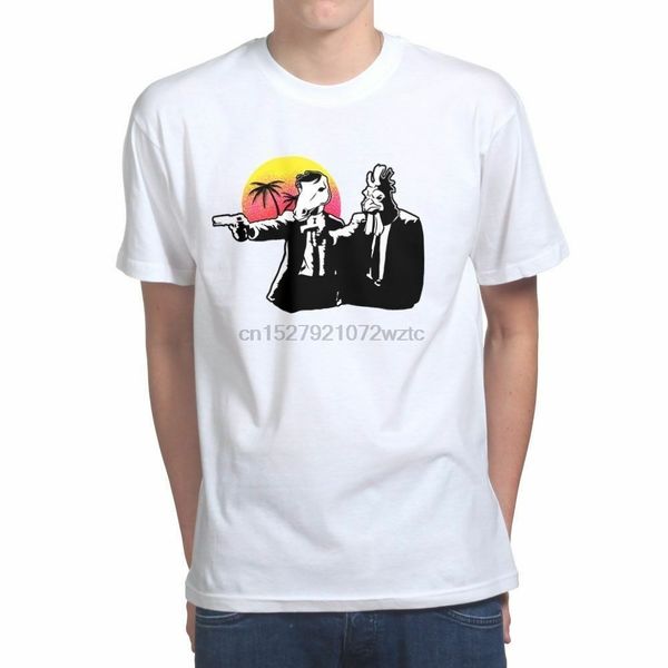 

футболка горячая линия целлюлозно майами фантастика (1