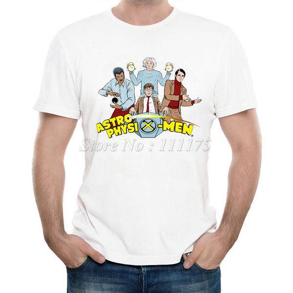 

2019 men's new fashion astrophysix-men printed t shirt summer cool design soft short sleeve tee