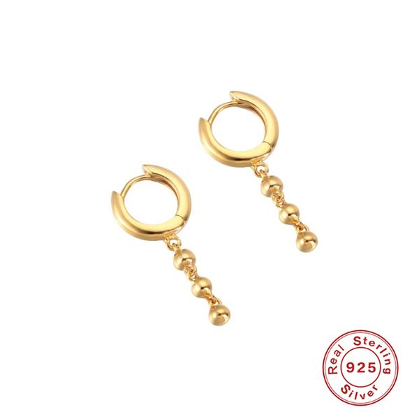 

romad925 sterling silver hoop earrings for women colorful earrings pendientes birthday present brinco exquisite jewelry, Golden;silver