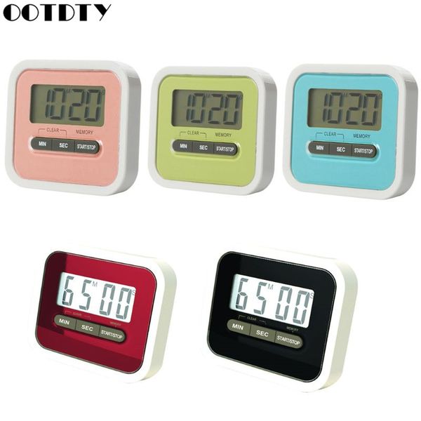 

kitchen cooking timer lcd digital screen practical use home kitchen electronic alarm clock satch