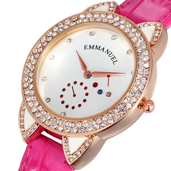 

new listing fashion luxury women crystal rhinestone watch leather women quartz watch gift relogio feminino, Slivery;brown