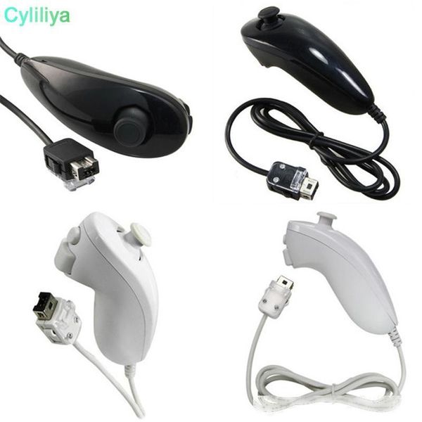 

100pcs colours nunchunk controller remote for nintend wii nunchunk remote controller nunchuck video game pad accessory