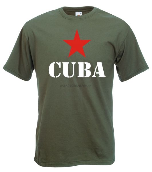 

куба t-shirt - логотип революция кастро - все размеры цвет