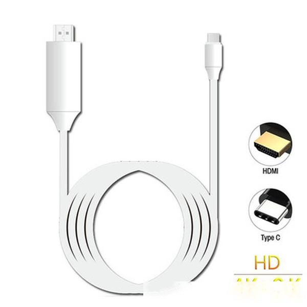 

type-c to hdmi usb3.1 with screen cable macbook 12-inch usb-c adapter tv projector cable samsung galaxy s8 s9 s10 external large screen hd