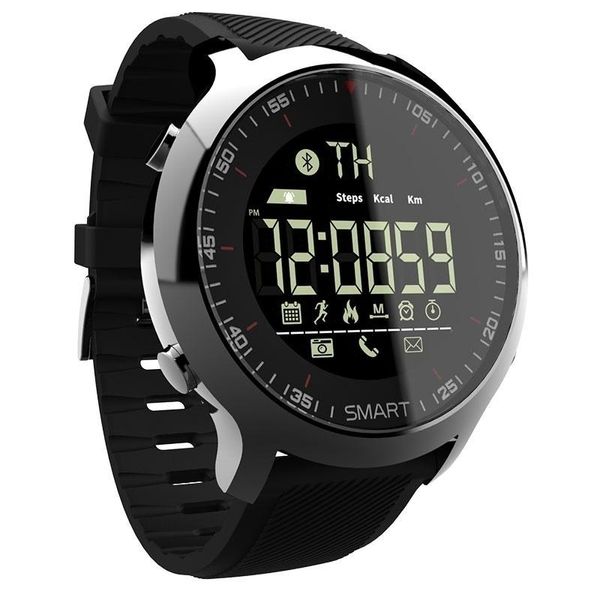 

smart watch ip68 waterproof 5atm pedometer message reminder long standby time backlight fitness tracker wristwatch bracelet