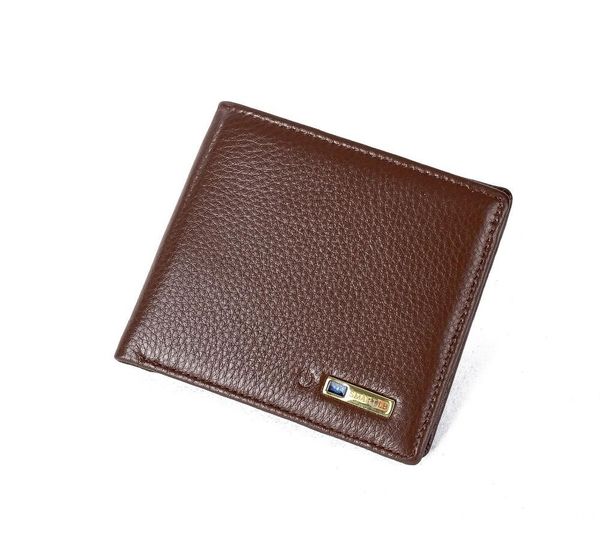

men s leather short wallet smart bluetooth anti-loss wallet