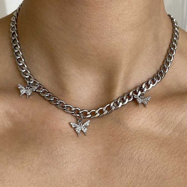 

1pcs женщина ожерелье vintage кристалл бабочка металл ключица цепь цвет серебро ожерелье свадьбы ювелирные изделия, Golden;silver
