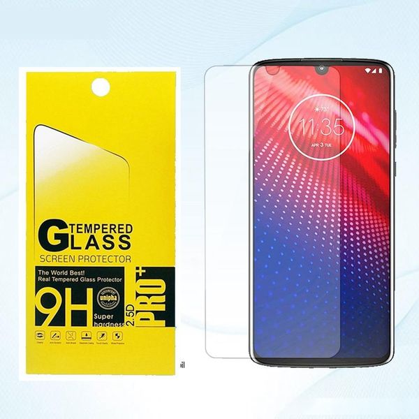 

9h premium 2.5d tempered glass screen protector for motorola moto one vision moto z4 z4 play p40 2000pcs in retail package crexpress