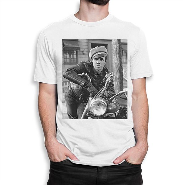 

marlon brando retro movie t-shirt, men's women's all sizes colorful tee shirt