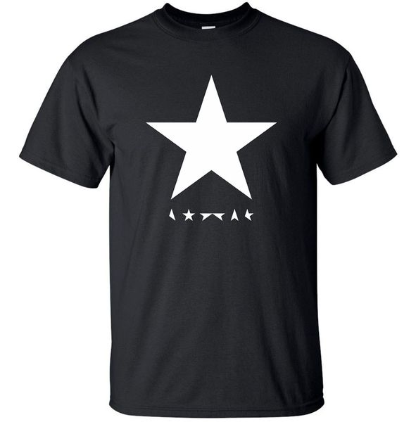 

дэвид боуи black star rock black мужская футболка s - xxl фитнес tee shirt