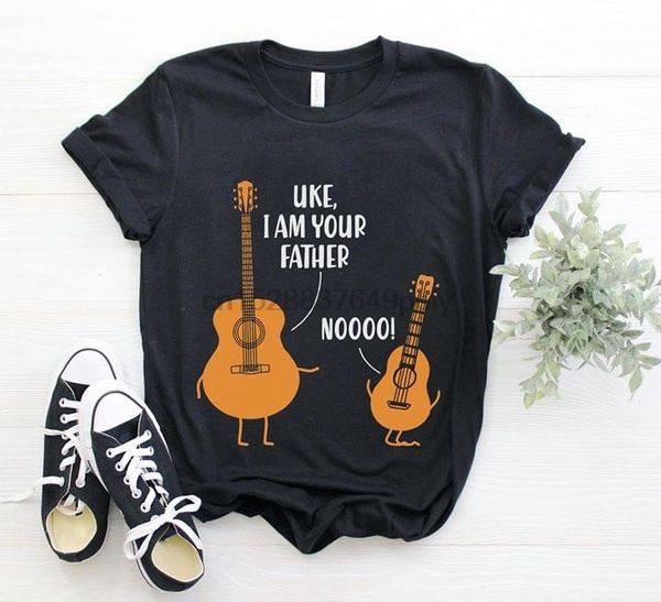 

uke i am your father noooo funny guitar t-shirt
