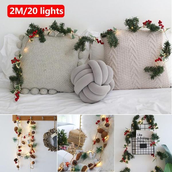 

20m led string lights outdoor street light holiday lighting garland decors for garden christmas wedding party decoration