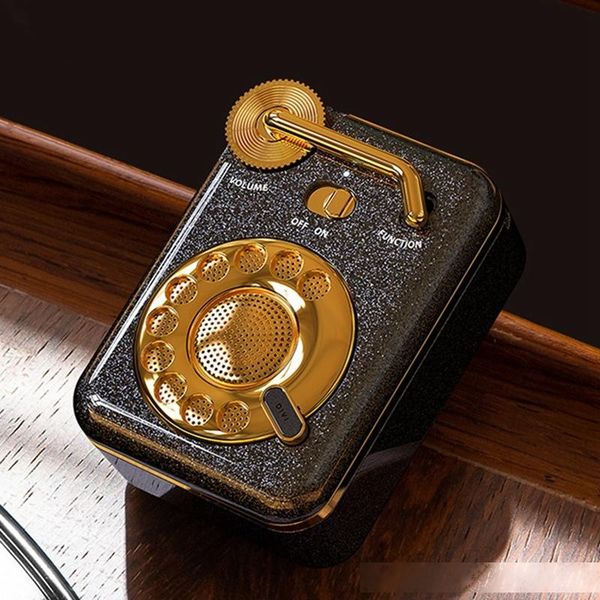 

mini record player style bluetooth speaker wireless retro trend mini recorder small o portable subwoofer