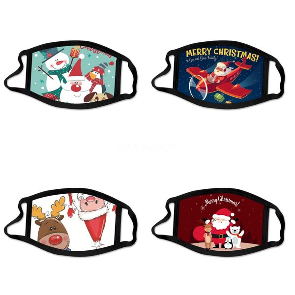 

household prective face mask designer printed masks cubrebocas sponge face mouth mask dust masks#629, Black