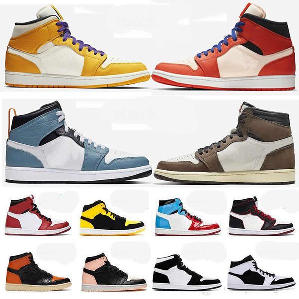 

jumpman 1s середина баскетбол обувь чикаго бесстрашные разрушенные backboard лейкерс чикаго og ts sp cactus jack готта shine wheat кроссовки