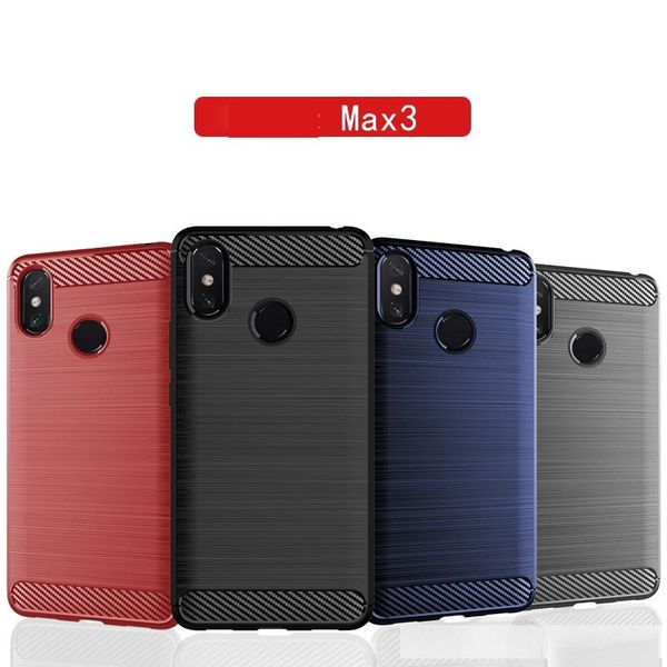 

rugged armor designed silicone rubber bumper case for xiaomi max 3 shockproof bumper covers