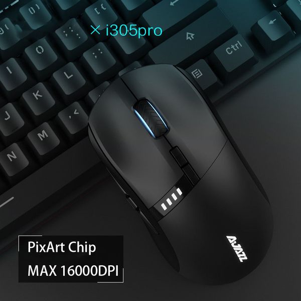 

i305pro wireless gaming mouse 16000dpi professional gaming mouse rgb mice customizable 8 keys mause for lappc notebook ajazz