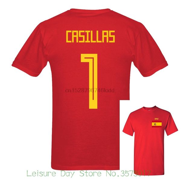

russia world match cup 10 colors t shirt mens fans tee youth 2020 spain casillas number 1 footballer short sleeve