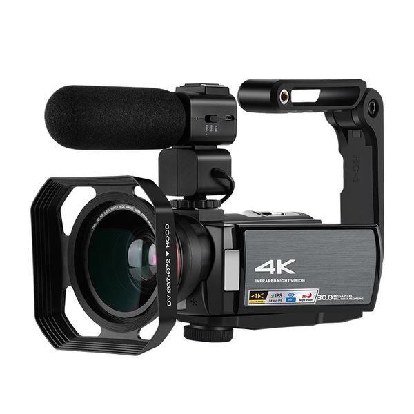

camcorders 4k full hd digital camera dv night vision wifi mic