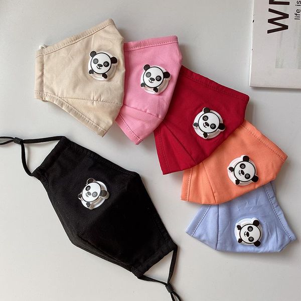 

for one mask mouth cover designer colorful kid children child cotton mask valve reusable washable face mask