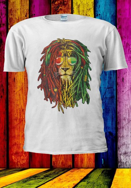 

rasta волос lion красочные футболки лучшие мужчины новые 2020 горячие мужская мода лето o шеи хлопка специально отпечатанные футболки