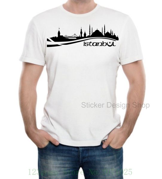 

istanbul t shirt druck turkiye turkei neu baumwolle black tees short sleeve o-neck