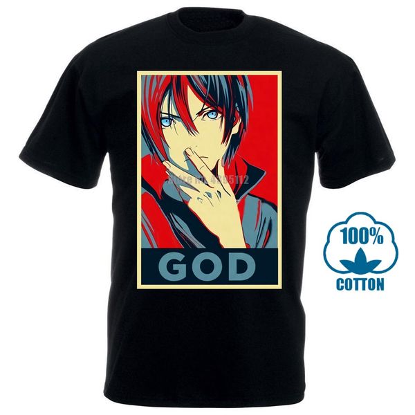 

yato noragami t shirt cotton crewneck custom short sleeve men's t shirts hip hop homme guy plus size t shirts