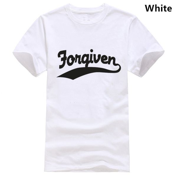 

forgiven motivate religious slogan christian ment-shirt