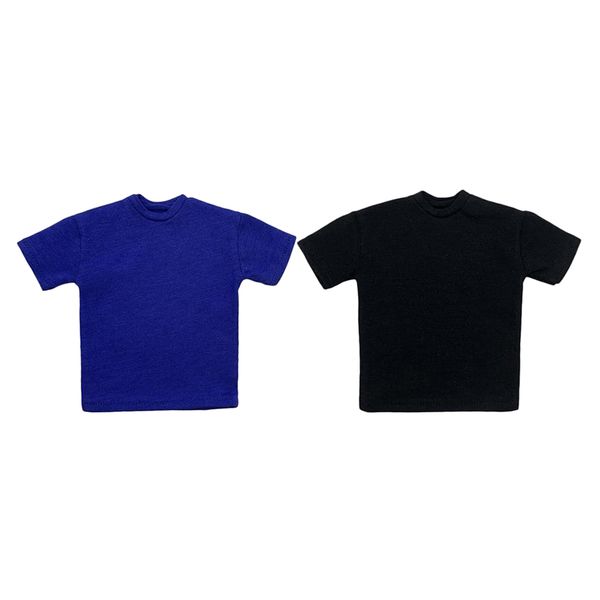 

1/6 scale short sleeve t-shirt for 12'' male action figure body