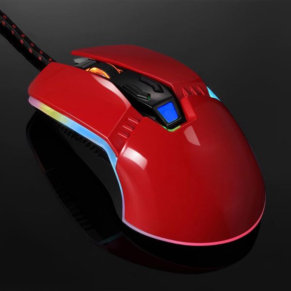 

wired gaming mouse 4000 dpi 4-speed dpi adjustment rgb backlight for lappc jr deals