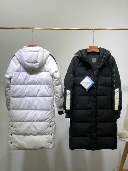

fashion mens womens down jacket for winter keep warm parkas jackets parkas down coats 2 colors white black size s-2xl
