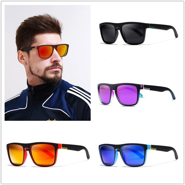 

2020 new fashion europe and the united states polarized sunglasses square sports casual sunglasses outdoor sunglasses, White;black