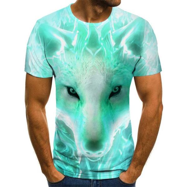

boy/girl/kids men wolf 3d print shirts aesthetic funny humor men clothing