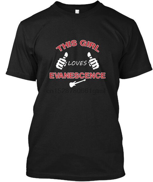 

this girl loves evanescence tagless tee t-shirt